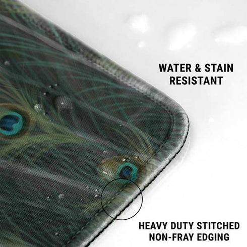 Woman with Peacocks by Nene Thomas Gaming Mouse Pad